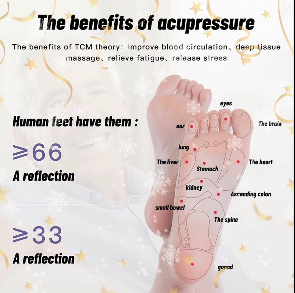 Portable Reflexology Foot Massager with Steel Balls – Deep Tissue Acupressure Roller for Plantar Fasciitis & Heel Pain Relief